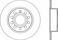 Тормозной диск OPEN PARTS BDR2028.10