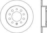 Тормозной диск OPEN PARTS BDR2048.10