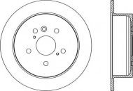 Тормозной диск OPEN PARTS BDR2049.10