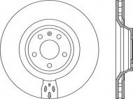 Тормозной диск OPEN PARTS BDR2071.20
