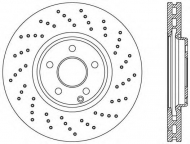 Тормозной диск OPEN PARTS BDR2078.25