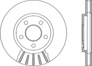 Тормозной диск OPEN PARTS BDR2090.20