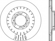 Тормозной диск OPEN PARTS BDR2125.20