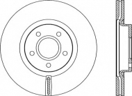 Тормозной диск OPEN PARTS BDR2153.20