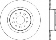 Тормозной диск OPEN PARTS BDR2179.10
