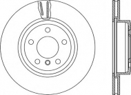 Тормозной диск OPEN PARTS BDR2236.20