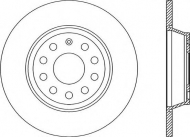 Тормозной диск OPEN PARTS BDR2263.10