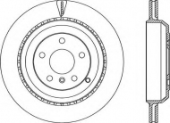 Тормозной диск OPEN PARTS BDR2297.20