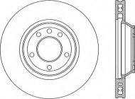Тормозной диск OPEN PARTS BDR2299.20