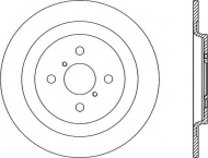 Тормозной диск OPEN PARTS BDR2339.10