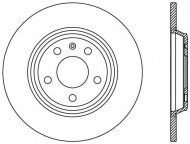 Тормозной диск OPEN PARTS BDR2413.10