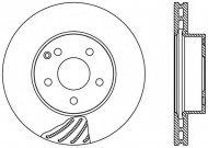 Тормозной диск OPEN PARTS BDR2418.20
