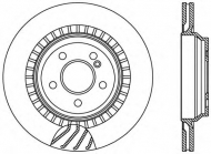 Тормозной диск OPEN PARTS BDR2421.20