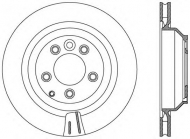 Тормозной диск OPEN PARTS BDR2489.20