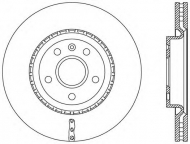 Тормозной диск OPEN PARTS BDR2496.20
