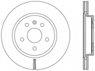 Тормозной диск OPEN PARTS BDR2497.20