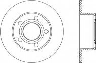 Тормозной диск OPEN PARTS BDA1038.10