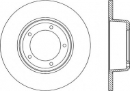 Тормозной диск OPEN PARTS BDA1057.10