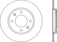 Тормозной диск OPEN PARTS BDA1115.10