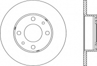 Тормозной диск OPEN PARTS BDA1131.10