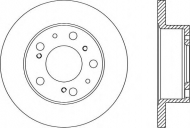 Тормозной диск OPEN PARTS BDA1136.10