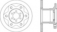 Тормозной диск OPEN PARTS BDA1143.10