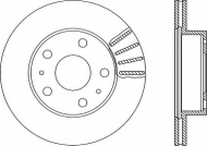 Тормозной диск OPEN PARTS BDA1152.20