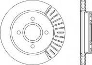 Тормозной диск OPEN PARTS BDA1185.20