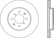 Тормозной диск OPEN PARTS BDA1215.20