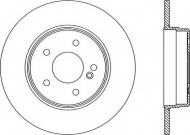 Тормозной диск OPEN PARTS BDA1316.10