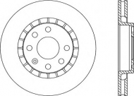 Тормозной диск OPEN PARTS BDA1412.20