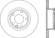 Тормозной диск OPEN PARTS BDA1593.10