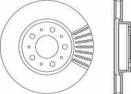 Тормозной диск OPEN PARTS BDA1614.20