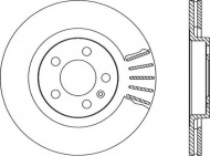 Тормозной диск OPEN PARTS BDA1666.20