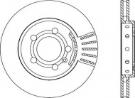 Тормозной диск OPEN PARTS BDA1746.20