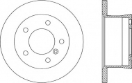 Тормозной диск OPEN PARTS BDA1785.10