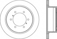 Тормозной диск OPEN PARTS BDA1790.10
