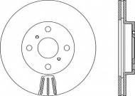 Тормозной диск OPEN PARTS BDA1877.20