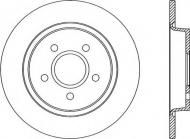 Тормозной диск OPEN PARTS BDA2030.10