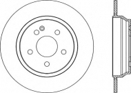 Тормозной диск OPEN PARTS BDA2040.10