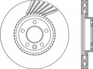 Тормозной диск OPEN PARTS BDA2061.20