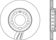 Тормозной диск OPEN PARTS BDA2066.20