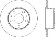 Тормозной диск OPEN PARTS BDA2180.10