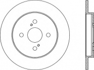 Тормозной диск OPEN PARTS BDA2293.10