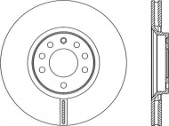 Тормозной диск OPEN PARTS BDA2301.20
