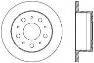 Тормозной диск OPEN PARTS BDA2385.10
