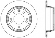 Тормозной диск OPEN PARTS BDA2409.10