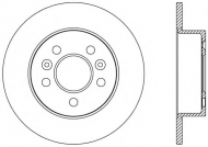 Тормозной диск OPEN PARTS BDA2503.10