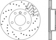 Тормозной диск OPEN PARTS BDRS1093.25