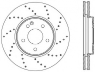 Тормозной диск OPEN PARTS BDRS1315.25